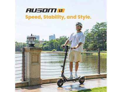 Monopatín Eléctrico AUSOM L1 800W Recargable Plegable